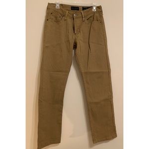 PacSun Bullhead Denim Khaki Straight Jeans 29x30